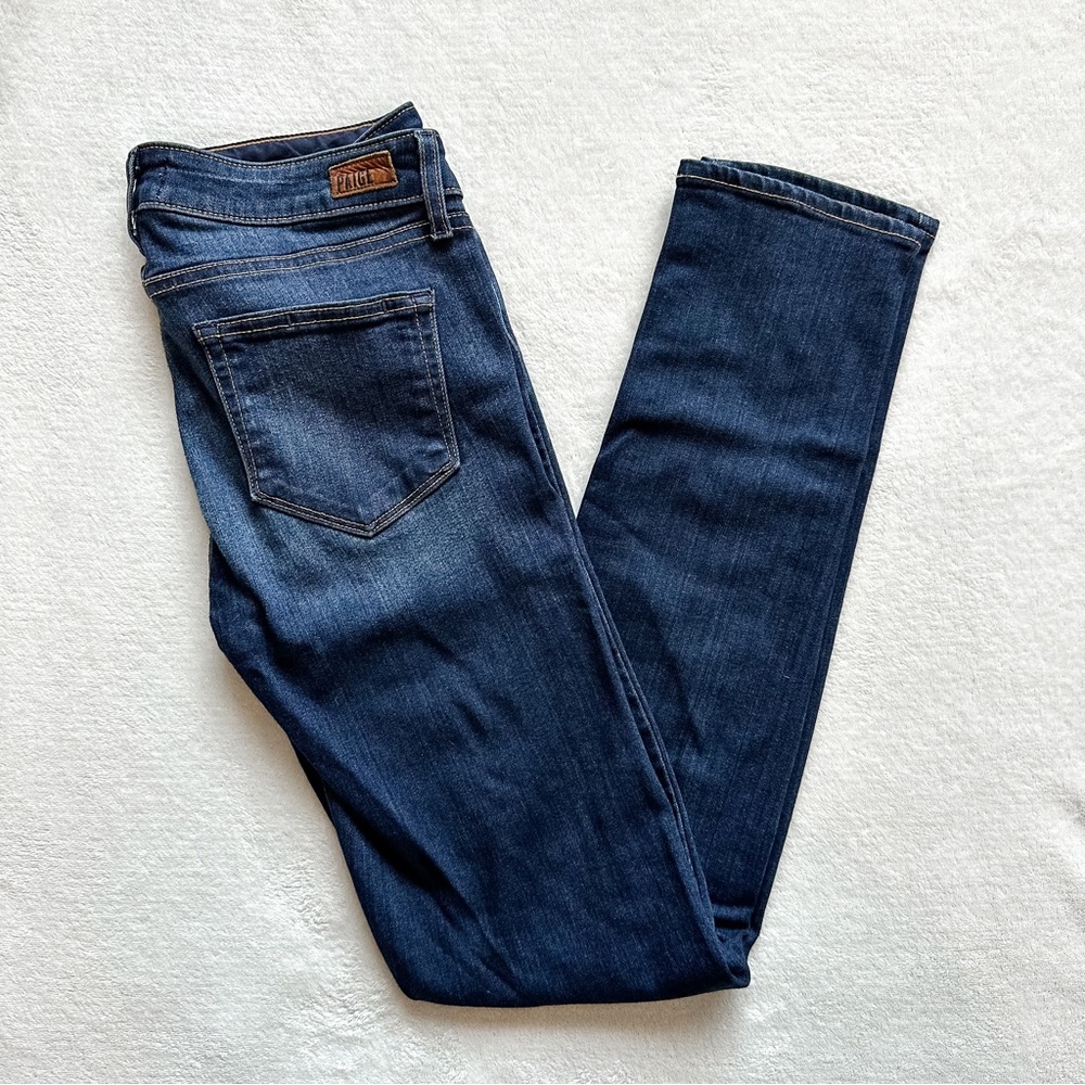 PAIGE by Anthropologie SKYLINE SKINNY Blue Jeans Size 26